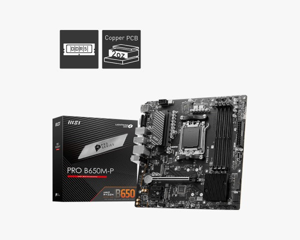 Board MSI Pro B650M-P