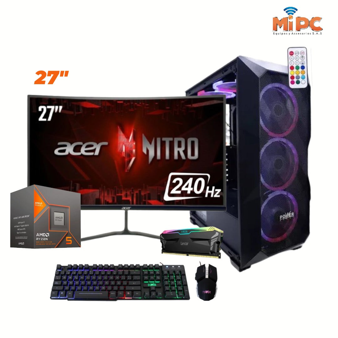 Computador Ryzen 5 8600G Acer 27 240 Hz