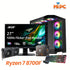 Combo Ryzen 7 8700F con Acer 27" 100 HZ