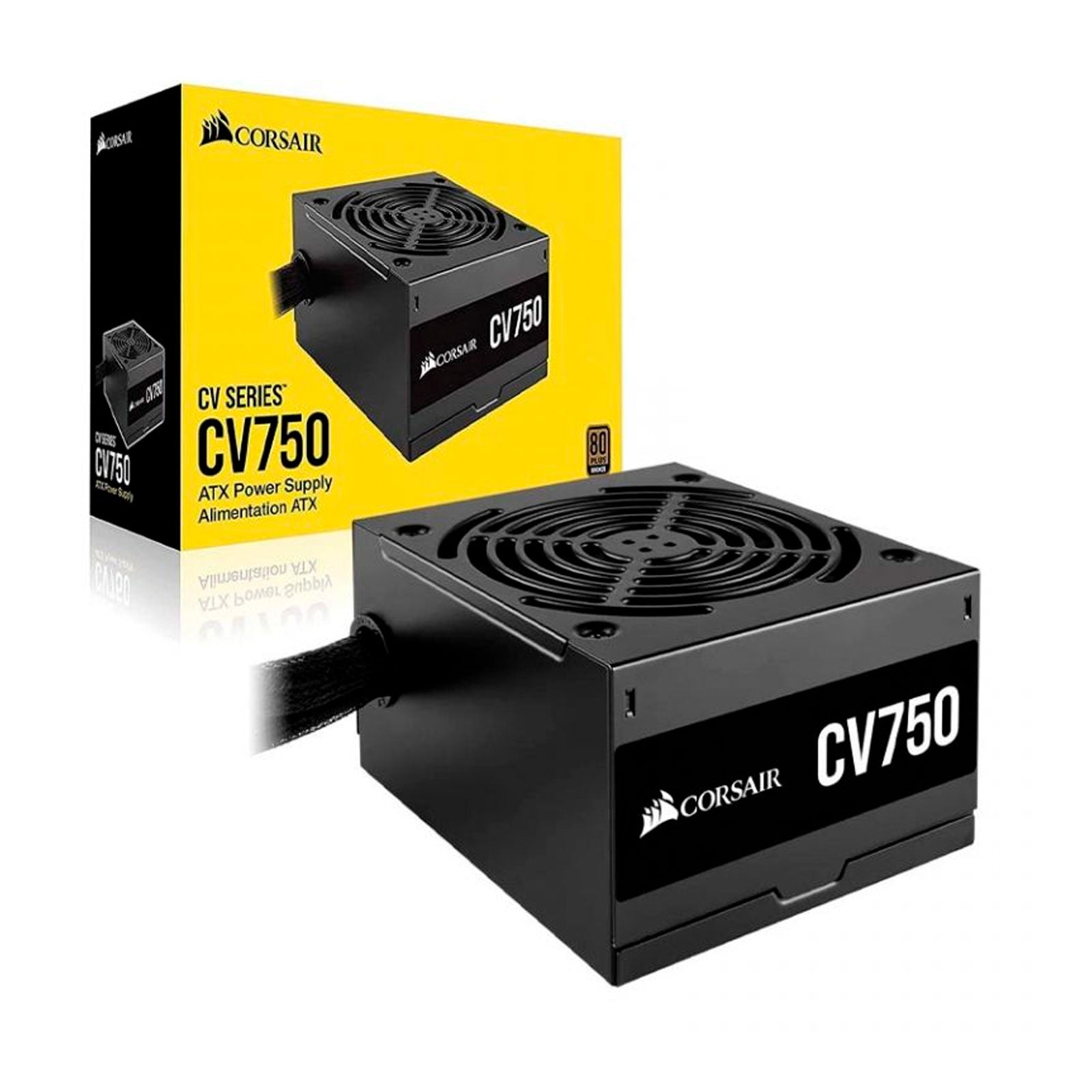 Fuente CORSAIR 750w CV750 80 Plus Bronce