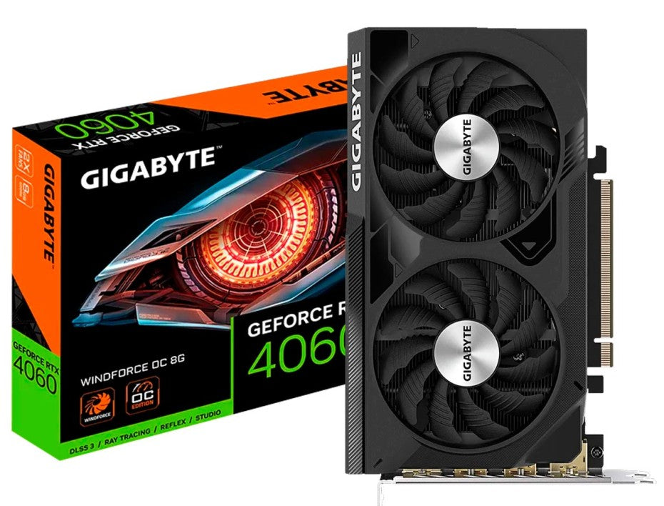 RTX 4060 Nvidia Geforce Gigabyte Windforce OC