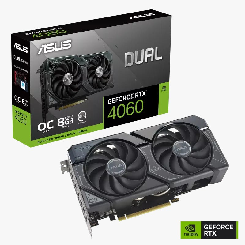 Tarjeta de Video RTX 4060 Asus Dual