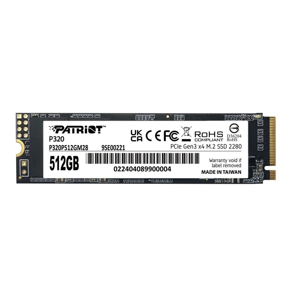 Solido M.2 Patriot P320 512 Gb NVMe