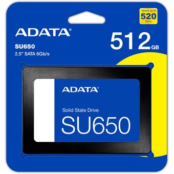 ssd adata su650 512