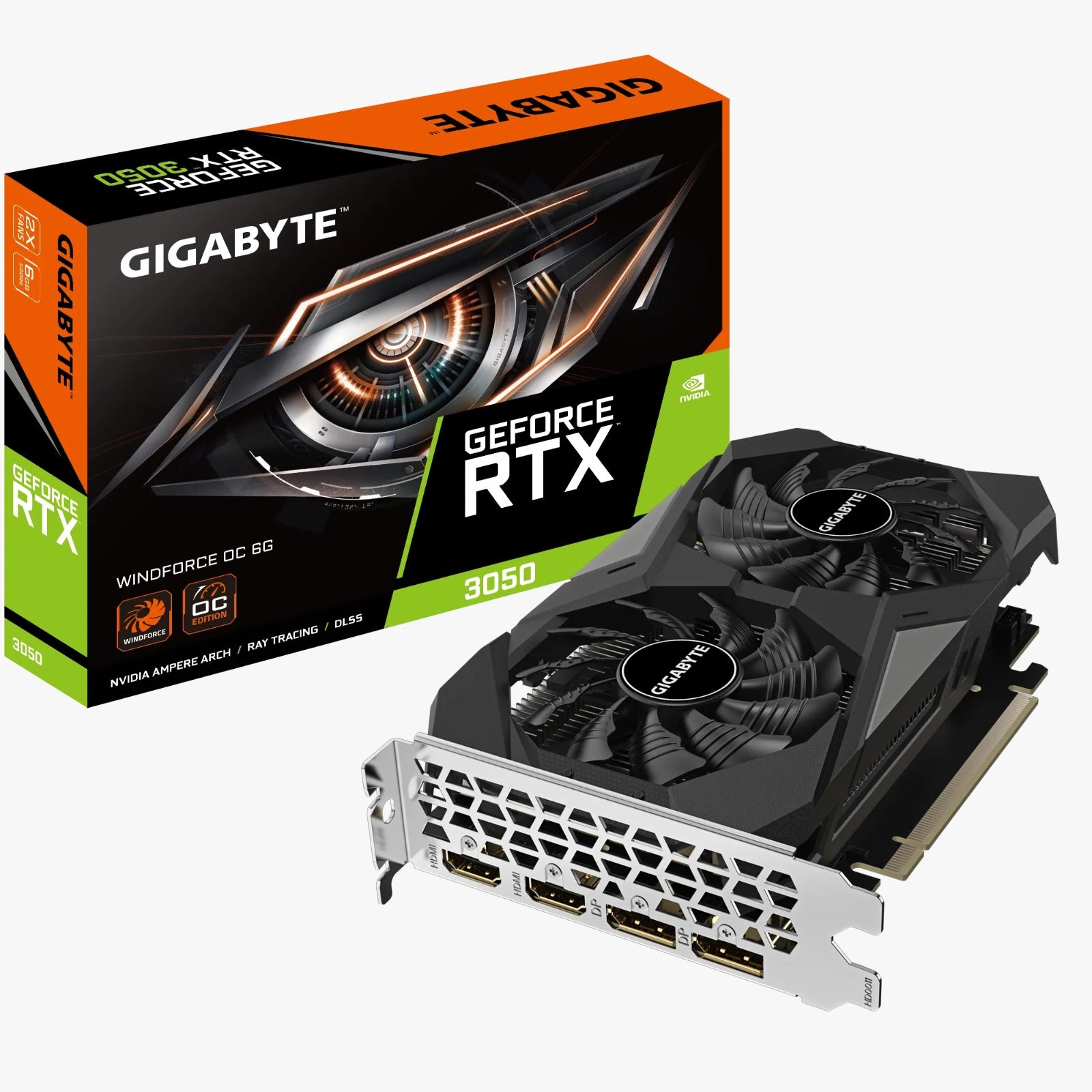 RTX 3050 de 6 Gigas Gigabyte